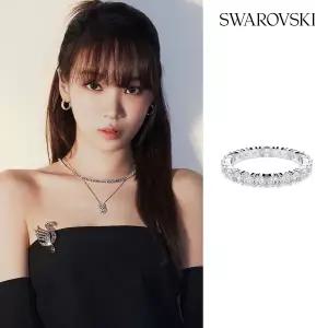 [롯데백화점]스와로브스키 [본사정품] Matrix Vittore 실버 톤 반지55 5705604