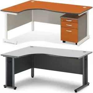 L형 사무실 책상 ㄱ자 퍼즐 사무용 데스크 컴퓨터