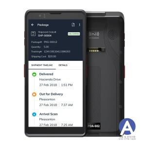 안드로이드 12 휴대용 PDA 6인치 터치스크린 4+64GB 메모리 허니웰 스캐너 WiFi 블루투스 터미널 데이터 수