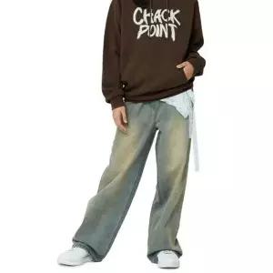 [소이] 세이브존07 와이드베이지틴블루진청바지 25F1254 (S40476583)