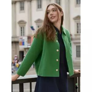 [올리비아로렌]스탠카라형핸드메이드자켓VOCFU4W9331