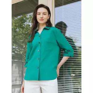 [요하넥스]스티치 포인트 린넨 셔츠 Z5B5B112 1_P401848577