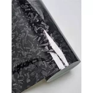 포지드 카본 랩핑지 섬유 152CM 유광 자동차 탄소 3m 접착 홀로그램 너비 후드