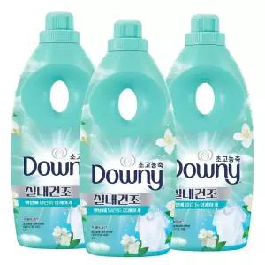 다우니 초고농축 섬유유연제 실내건조 섬유유연제 본품 1L 3개