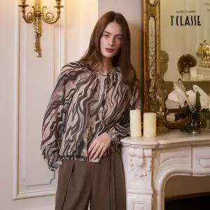 [런칭가 149000원]프리마클라쎄 실크 100 블라우스 1종(+이너탑)