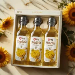 CJ 명절 가성비 선물세트 백설 카놀라유 2호