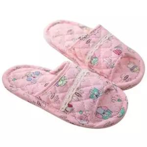 아동 유아 퀼트 키즈패브릭면실내화 순면 층간소음 가벼운 면실내화 (WFJWWZF)