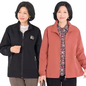 [엄마옷 로즈맘] 은송하이넥집업면점퍼