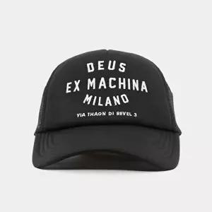 [데우스엑스마키나]데우스엑스마키나 밀라노 어드레스 트러커 공용 캡 DMA47622 BLK