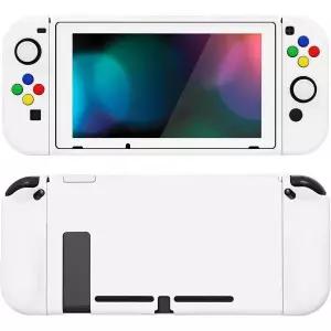 [관부가세포함] 닌텐도 스위치 호환 플레이바이탈 젤프로텍트 소프트 보호 쉘 스위치용 플렉시 커버 화면