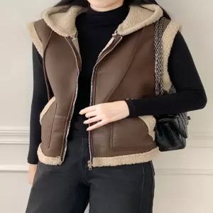 [카라]KARRA (77까지)위켄드후드퍼안감베스트_A5W0089