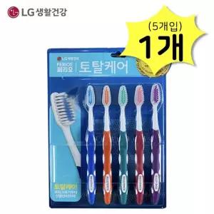 5개입 1개 페리오 토탈케어 모 칫솔 생활 잇몸관리 프라그제거-페리오.토탈케어.칫솔.부드러운모.잇몸관