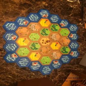 카탄 보드게임 3D 타일 맵 업그레이드 악세사리 3D프린팅