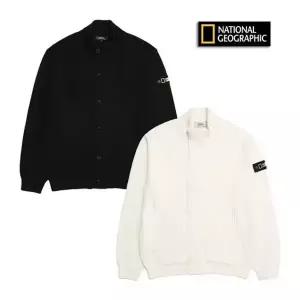 어반 하이넥 와펜 집업 가디건 N224MKT350