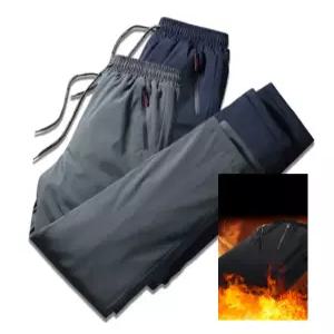 뉴버전 방한 패딩바지 남성 방풍 작업복 등산바지 지퍼형 주머니 허리조절 편안한 발목 겨울 방한바지