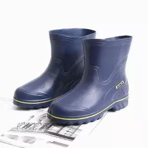SACE 415 공기 짧은장화 성인 PVC 작업화 방수 남성장화