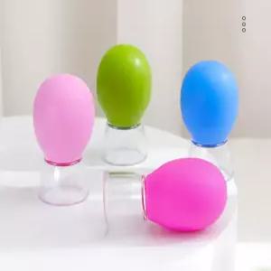 미사 마사지 컵 얼굴 마사지 리프팅 V라인 로즈핑크 4개입