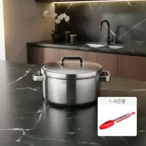 [사은품] 쉐프윈 통5중 316 커퍼코어 양수냄비 24cm