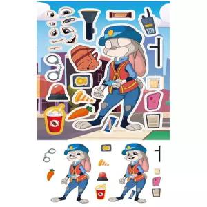 주토피아 스티커 꾸미기 DIY 여우 zootopia 나무늘보 닉 노트북 장식 주디 동물