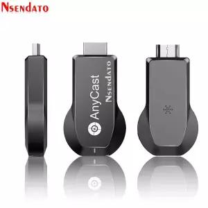 무선미러링 Anycast-M100 24G 5G 4K Miracast 캐스트 무선 IOS 안드로이드 PC DLNA AirPlay TV 스틱 Wifi