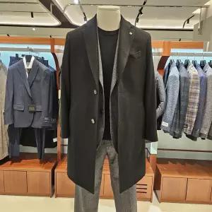 [킨록바이킨록앤더슨](신세계 사우스시티)킨록 프리미엄 캐시미어 100% 하프 체스터 코트 4종 택1(CKO9...