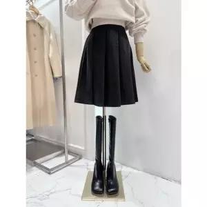 [갤러리아] [ab.f.z]백밴딩 플리츠 미디 스커트(ATA1HS39A)