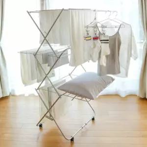 접이식 3단 건조대 빨래 타워형 대형 오키제작소