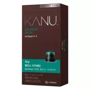 동서식품 카누 밸런스 디카페인 5.7g x 10개입  / 네스프레소 호환캡슐