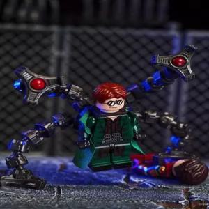 브릭샵 미니 피규어 닥터 옥토퍼스 스파이더맨  빌런  아이언 맨  블랙 팬서 그웬