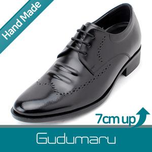 구두마루 키높이구두 편안한 7cm 천연면피소가죽 국내생산 수제화 KDG707006K