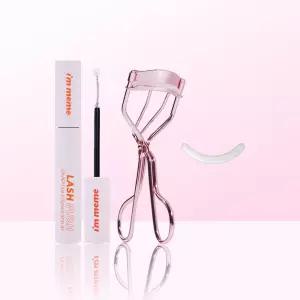 아임미미 속눈썹 영양제 케어 + 뷰러 핑크 세트