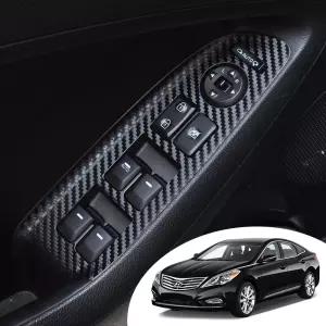 그랜져HG 전용 실내 도어 윈도우 스위치 커버 포인트 데칼 스티커 인테리어 버튼 몰딩 시트지