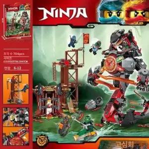 닌자고 스타일 팬텀 전쟁 타임머신 메카드래곤 드래곤 피규어 선물 생일 남자 아이