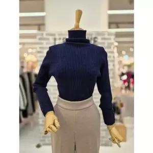 [갤러리아] [레코브]  소매버튼하이넥울풀오버니트(LC41F2KN003X)