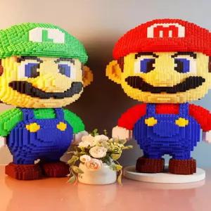 슈퍼마리오 나노 블럭 DIY 조립 퍼즐형 카툰 어린이