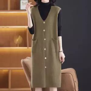 니즈린 니트베스트 원피스_RE4OP002