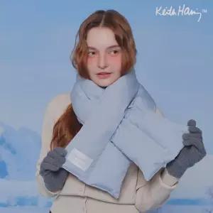 키스해링 11 히든포켓 패딩 머플러 1554736
