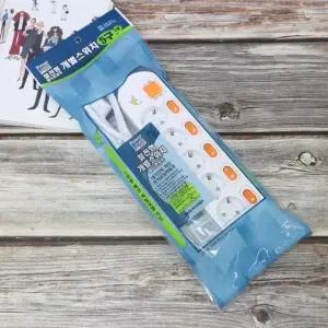 콘센트 절전형 개별 멀티탭 5구 2호 비닐 1.5미터 (WFK6HUN)