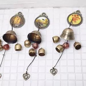 3구 명화 인테리어 문종 디자인랜덤 현관문종 도어벨 (WFK6IIN)