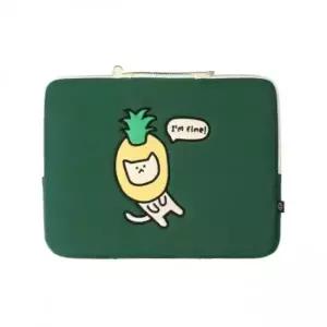 모닝글로리 3이천 애니멀 노트북 파우치15인치 ver.3 그린Brown네이비