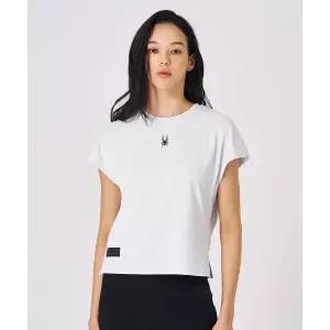 매장정품 스파이더 SPYDER 여성 골지 드랍숄더 티셔츠 SPKMCNRS253WLGR 187218