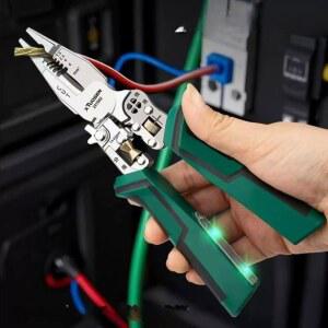 전선 스트리핑 플라이어 만능플라이어 스트리핑펜치 전기 탈 0-in- 렌치 커터