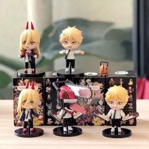 체인소맨 피규어 액션피규어 PVC 전기톱맨  덴지 캐릭터 굿즈 소형 6개 세트