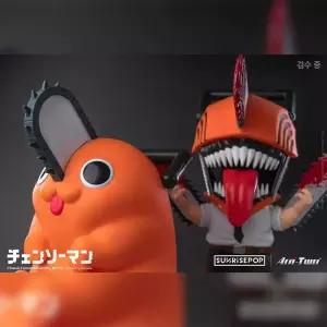 체인소맨 피규어 전기톱맨 포치타 액션피규어 PVC 가동형 애니 굿즈 전시용