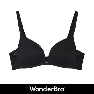 [Wonderbra] 원더브라 아쿠아 V넥 노와이어 브라 블랙 WBWBR5M51A