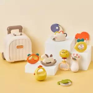 아가짱 신생아 아기 장난감 치발기 캐리어 딸랑이10종 세트 (+캐리어케이스)