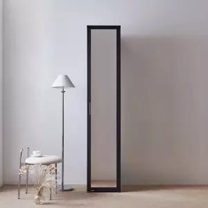 동서가구 블루밍 철제 드레스룸 400 더블 행거형 기본 거울도어 수납장 DF926854