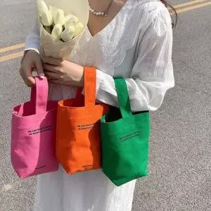 후스토리 파우치 일상 컬러풀 미니 에코백 엠보싱 구름 다용도 빅사이즈 니트백