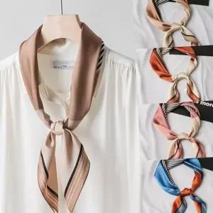 사각 스카프 패턴 데일리 여성 스카프코디 HH-F01