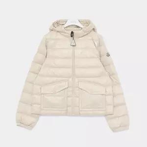 [몽클레어](성인착용가능)몽클레어키즈 26SS 엘라 패치로고 후드 패딩 여아 자켓 1A00022 597Z8 20N ELA/1